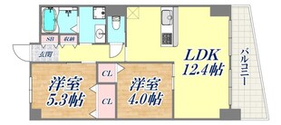 パインコート平磯の物件間取画像